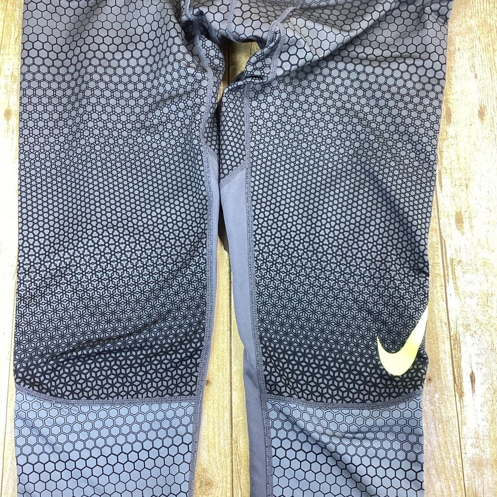 Nike Pro Hyperwarm Mens Size 2XL Black Compression Tight Legging Pant Base Layer - Picture 10 of 11